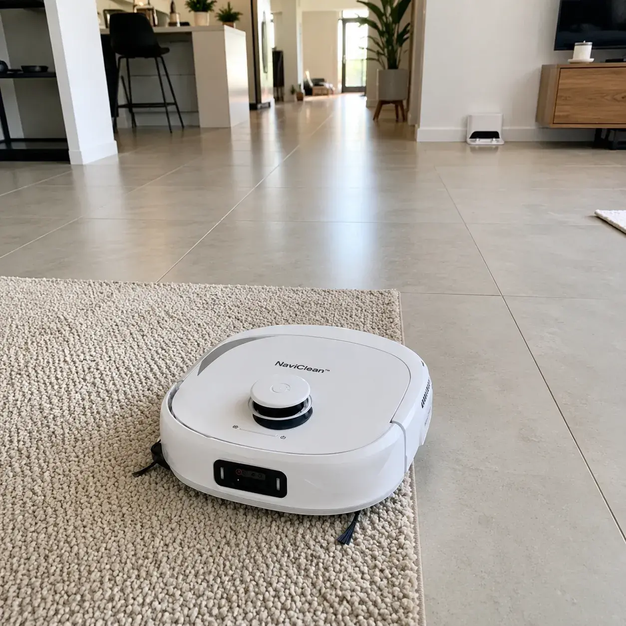 NaviClean pulisce un appartamento di 130 mq